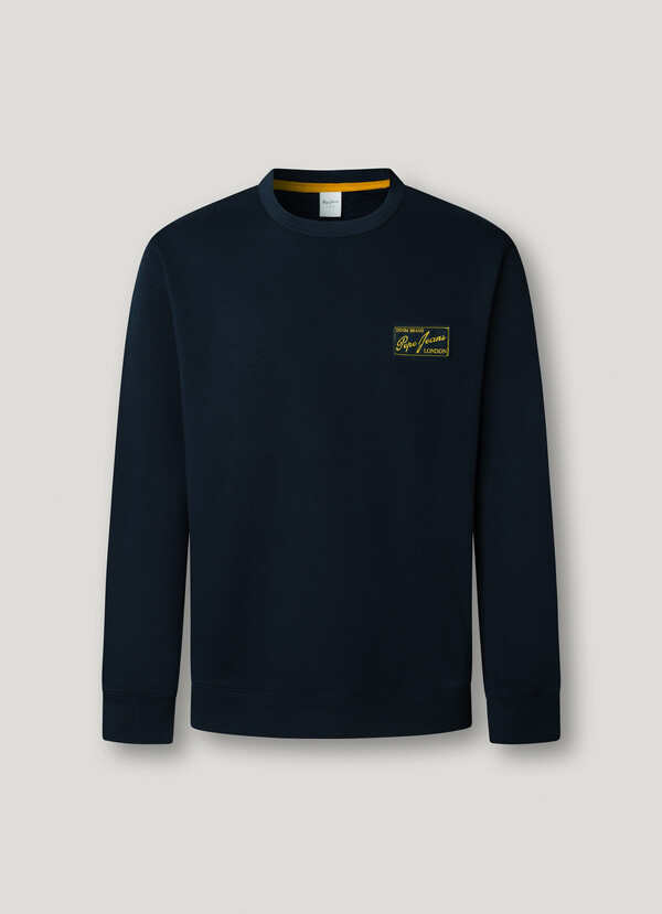 CREW NECK LOGO SWEATSHIRT
