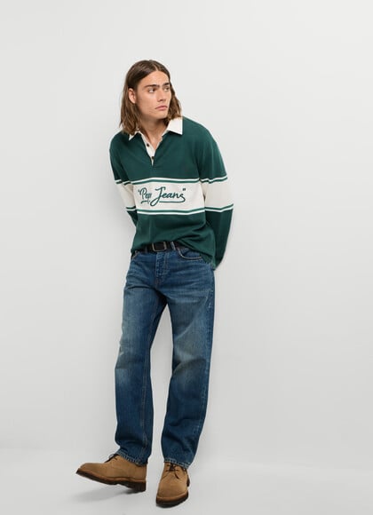 DALSTON - SELVEDGE STRAIGHT FIT MID-RISE JEANS
