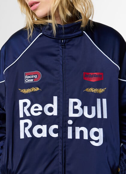 HIGH COLLAR JACKET WITH LOGO