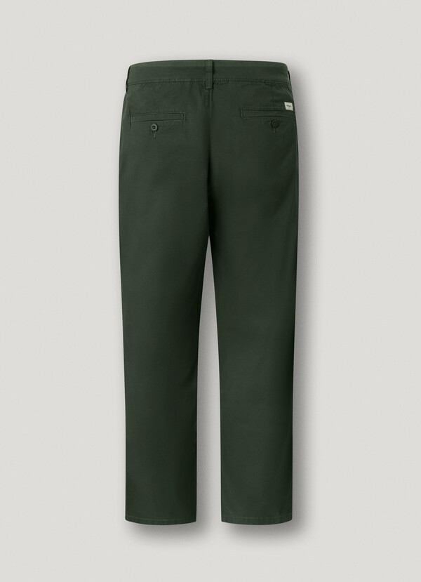 SLIM FIT CHINO TROUSERS