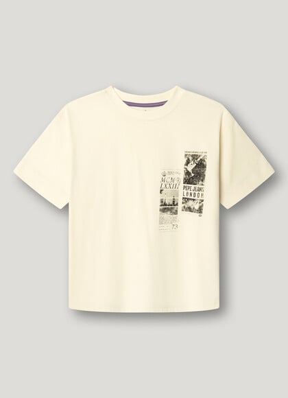 RELAXED FIT PHOTO PRINT T-SHIRT