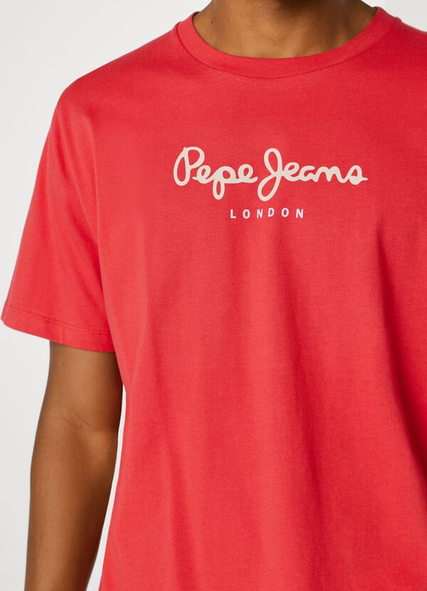 REGULAR FIT LOGO PRINT T-SHIRT