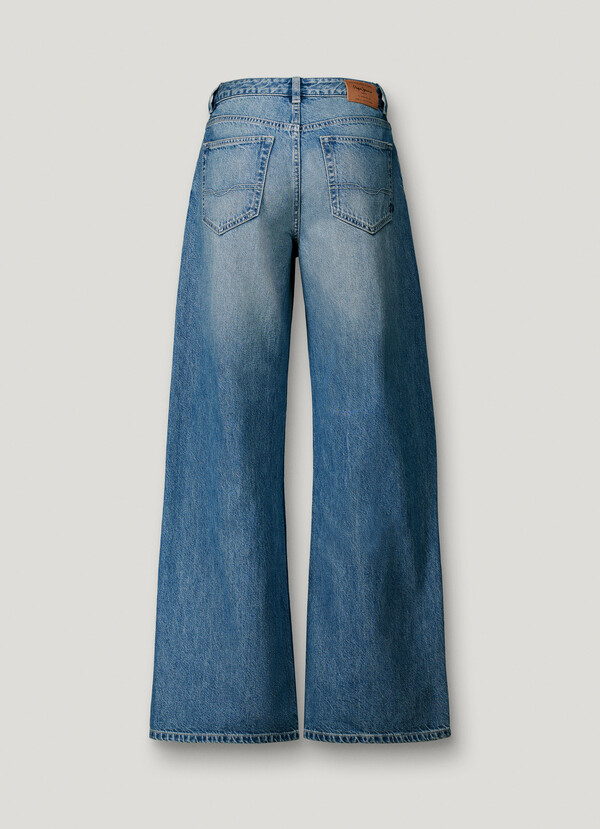 LINA- HIGH-RISE WIDE FIT JEANS