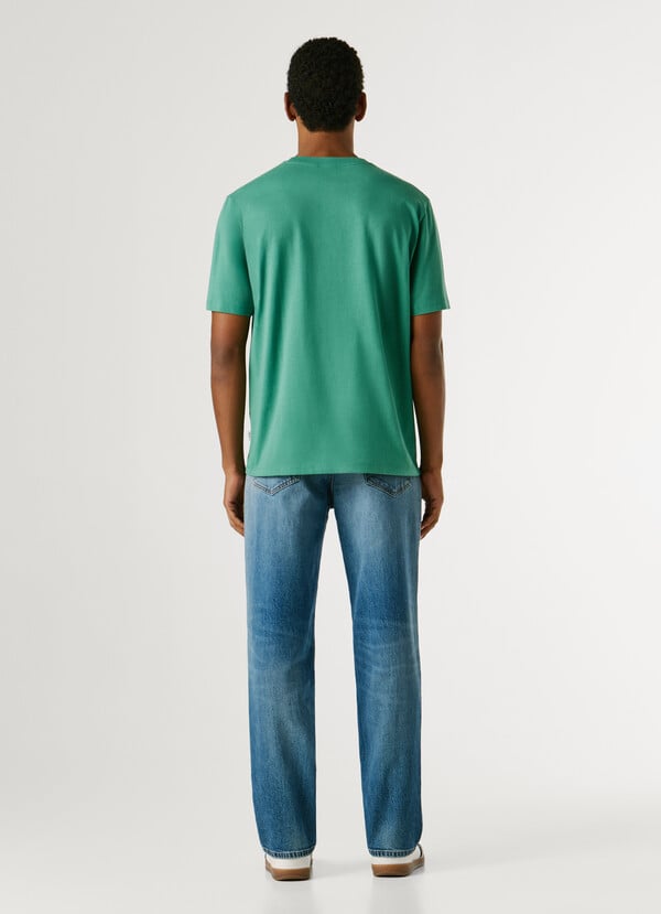 REGULAR FIT LOGO PRINT T-SHIRT