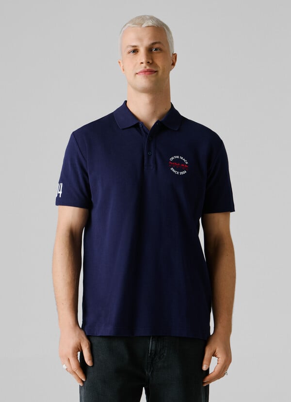 RELAXED FIT PIQU&Eacute; POLO