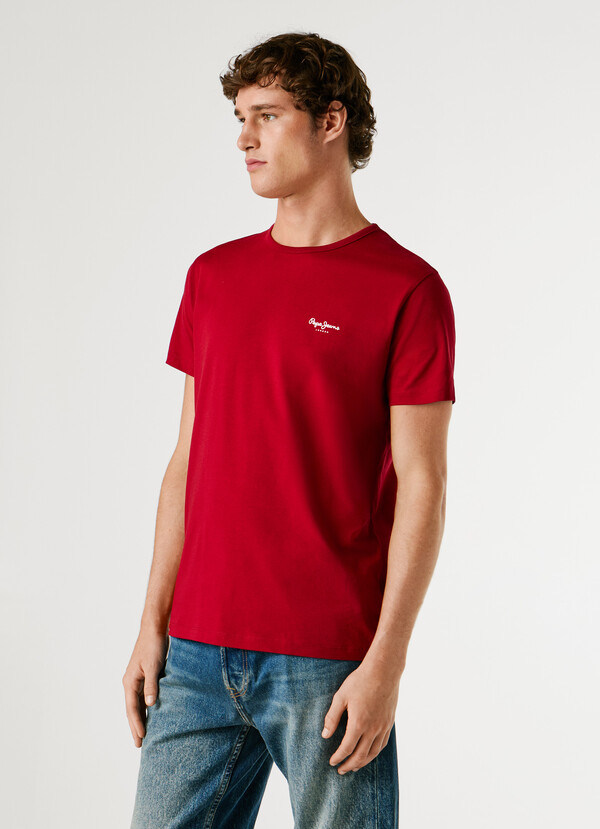 SLIM FIT LOGO PRINT T-SHIRT