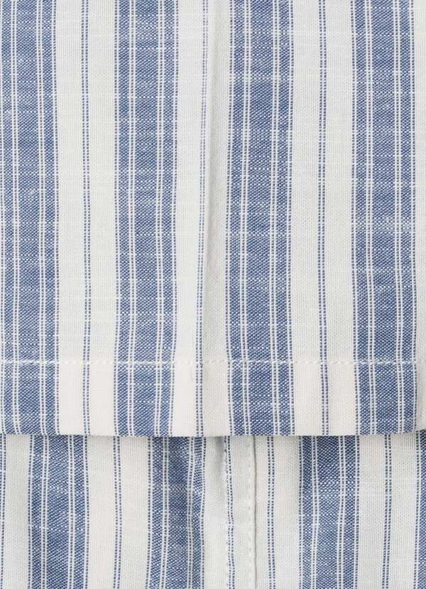 RELAXED FIT STRIPED SHIRT