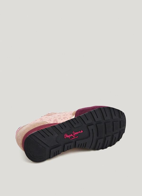 ANIMAL PRINT RUNNING TRAINERS