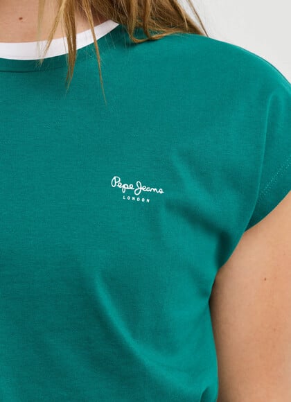 SLIM FIT LOGO PRINT T-SHIRT