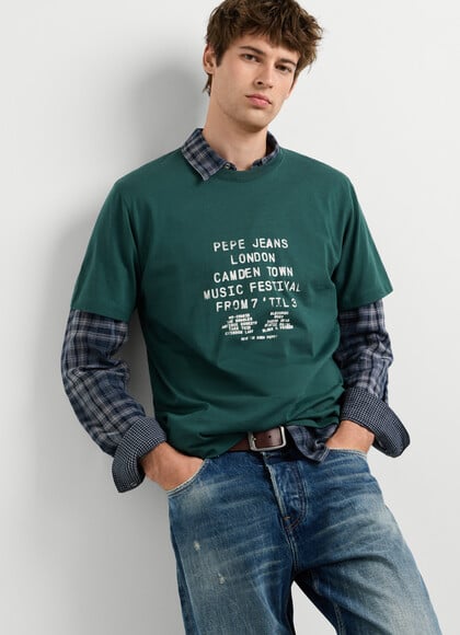 REGULAR FIT PRINTED GRAPHIC T-SHIRT