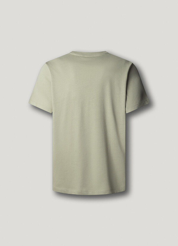 REGULAR FIT LOGO PRINT T-SHIRT