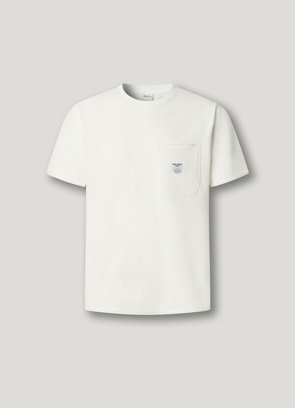 REGULAR FIT FRONT POCKET T-SHIRT