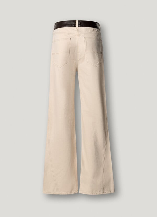 BELLE - HIGH-RISE FLARE FIT JEANS