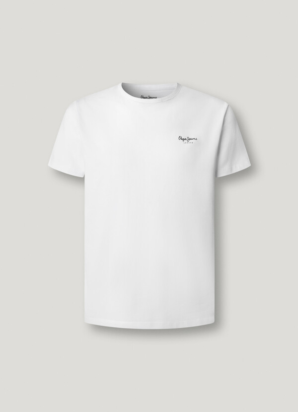 SLIM FIT LOGO PRINT T-SHIRT