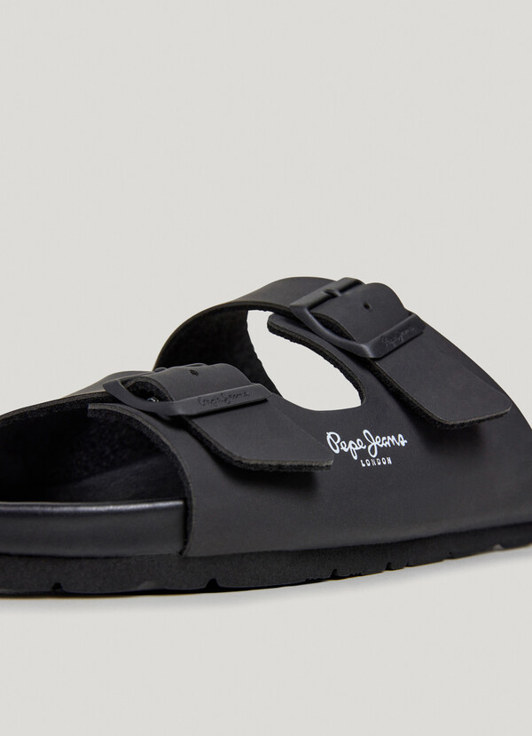 SANDALS WITH DOUBLE BUCKLE