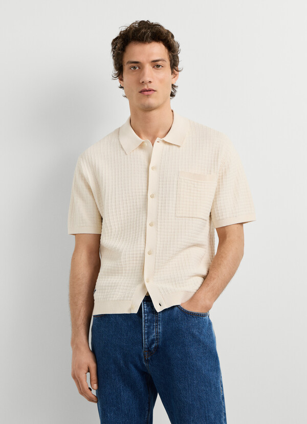 REGULAR FIT KNIT SHIRT