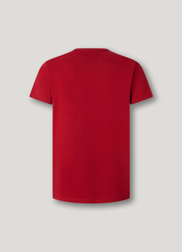 SLIM FIT LOGO PRINT T-SHIRT