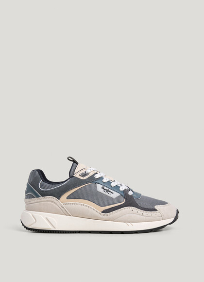 MARLON - TRAINERS WITH SUEDE DETAILS
