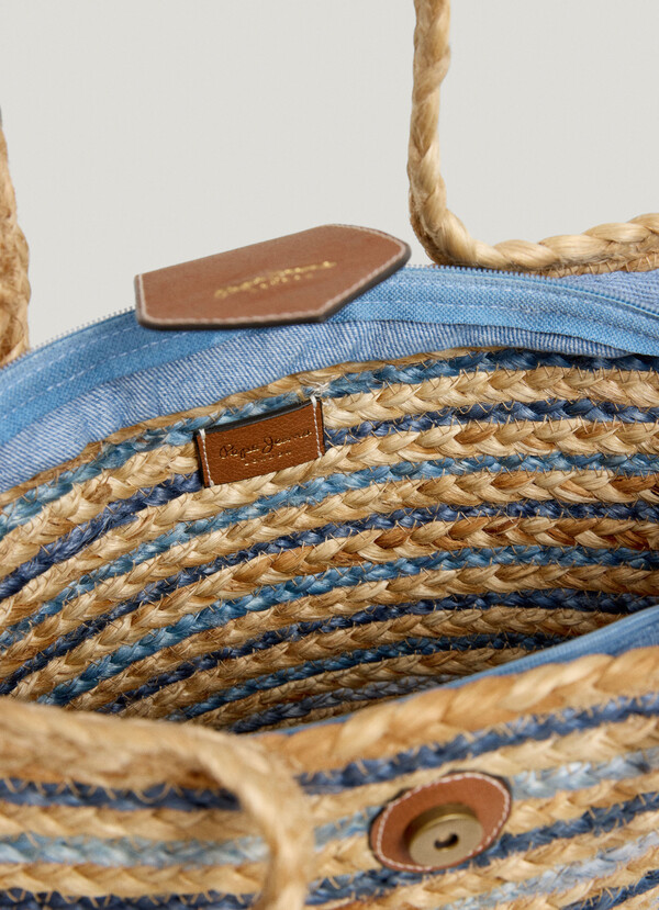 SHOPPER BAG IN JUTE
