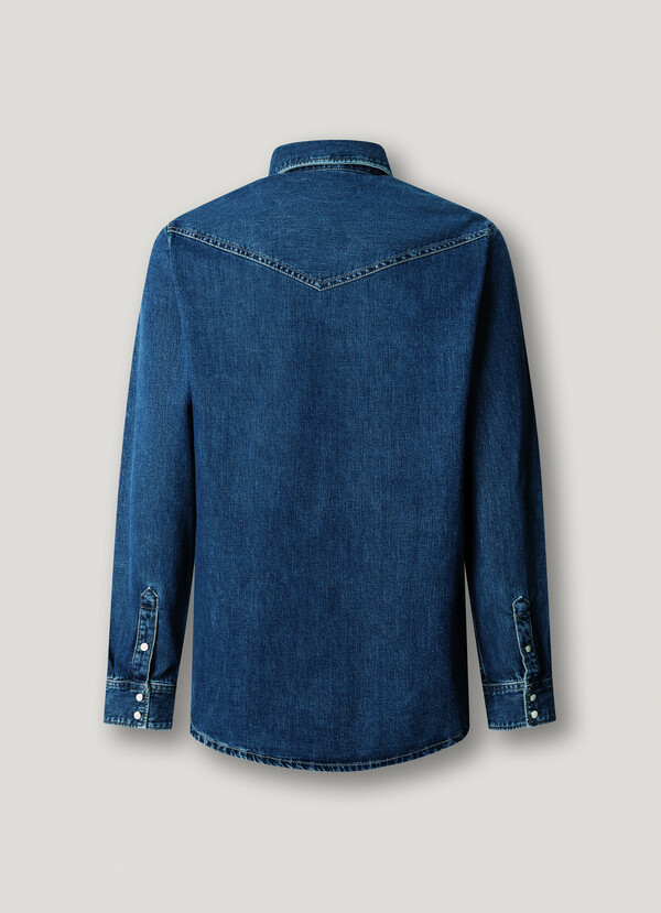 REGULAR FIT DENIM SHIRT