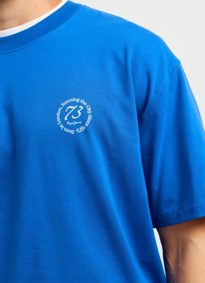 CASUAL FIT LOGO PRINT T-SHIRT
