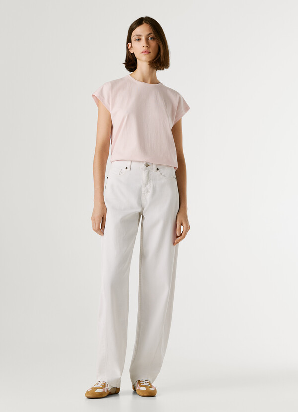 MID - RISE LOOSE FIT JEANS