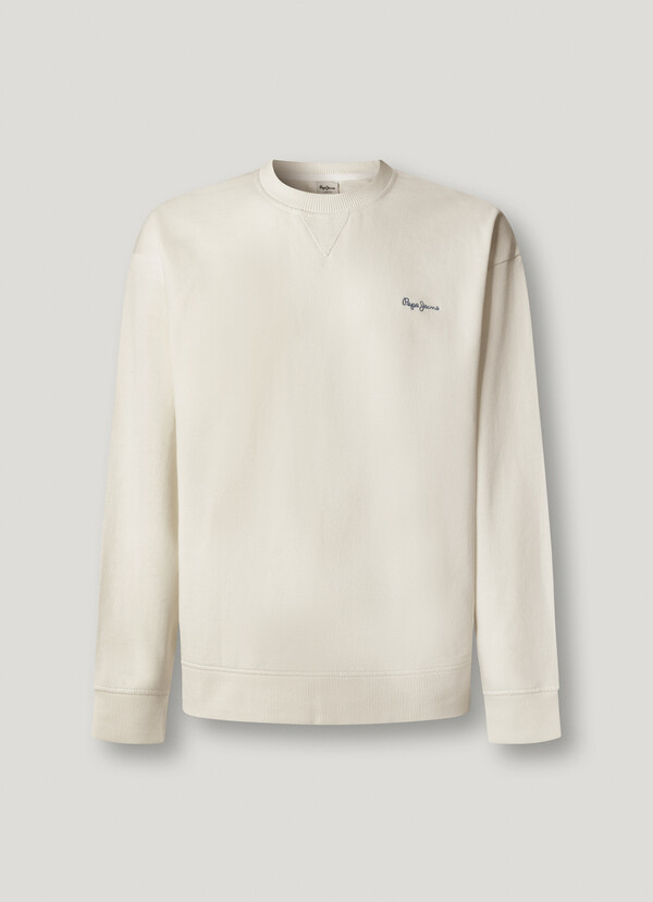 CREW NECK LOGO SWEATSHIRT