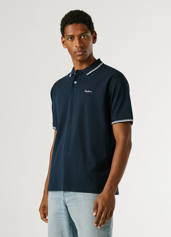 REGULAR FIT PIQU&Eacute; POLO
