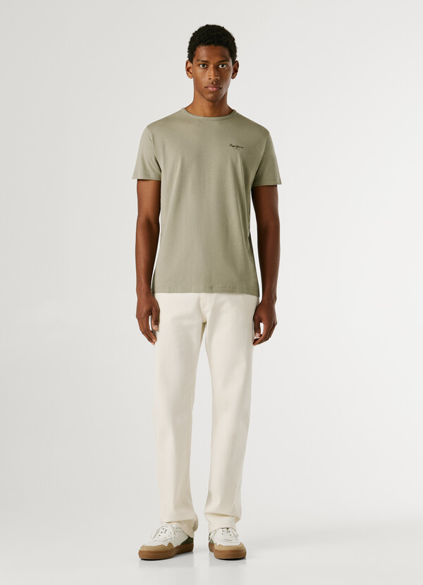 SLIM FIT LOGO PRINT T-SHIRT