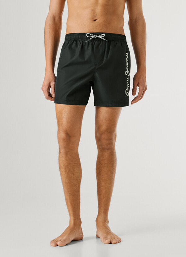 PRINTED LOGO SWIM SHORTS