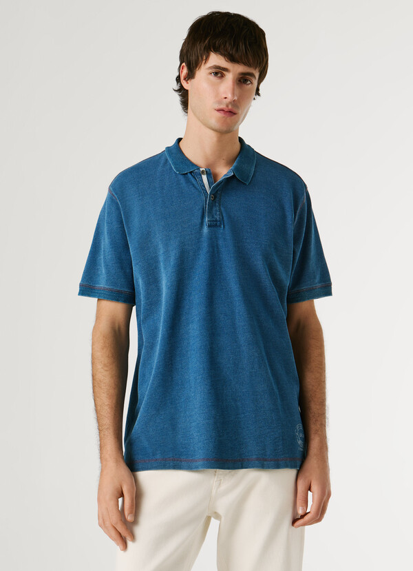 REGULAR FIT PIQU&Eacute; POLO