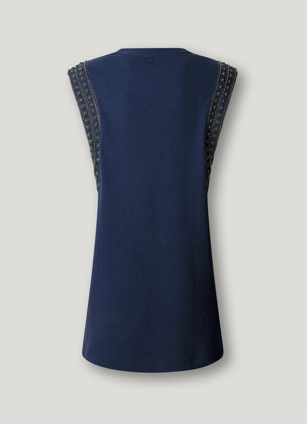 SLEEVELESS MINI DRESS