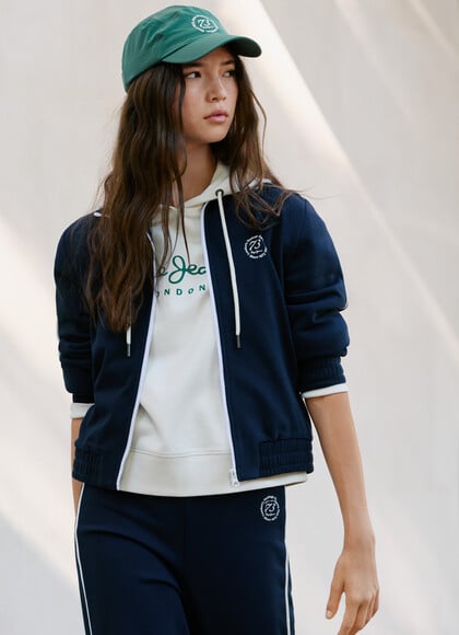RELAXED FIT HIGH NECK SWEATSHIRT