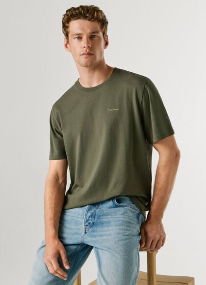 REGULAR FIT LOGO PRINT T-SHIRT