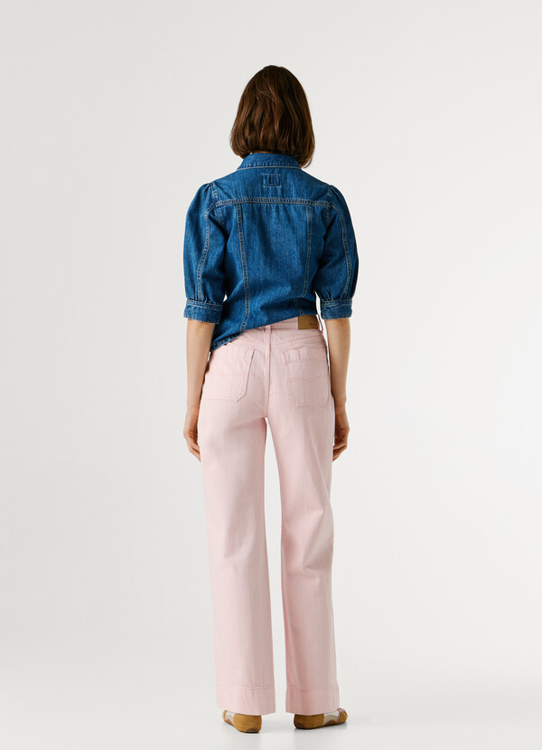 HIGH-RISE STRAIGHT FIT JEANS - LEXA