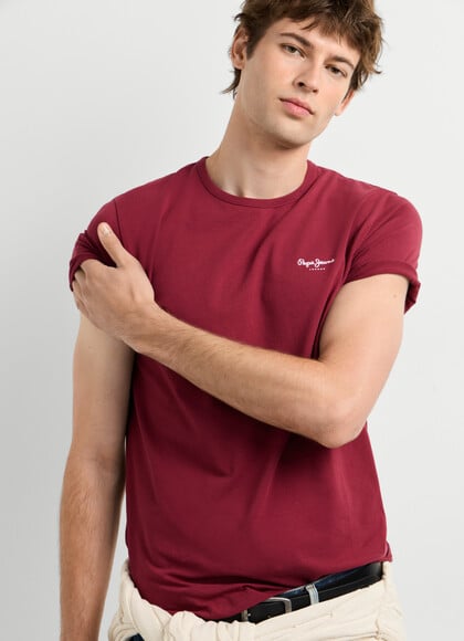SLIM FIT LOGO PRINT T-SHIRT
