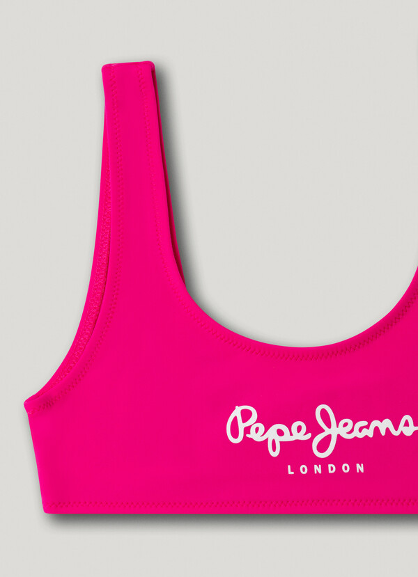 PRINTED LOGO BIKINI