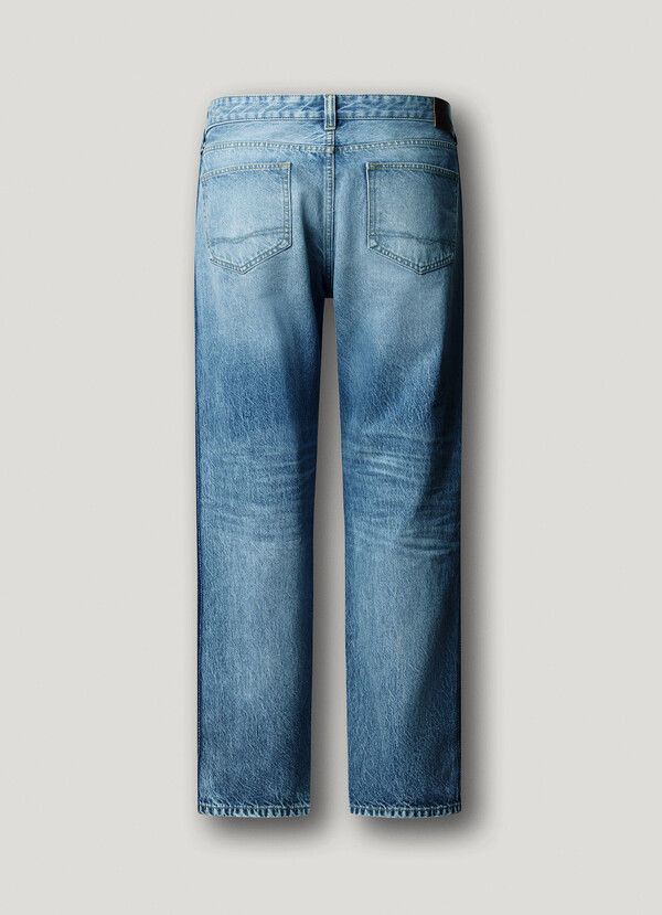 BEXLEY- RELAXED FIT MID-RISE JEANS