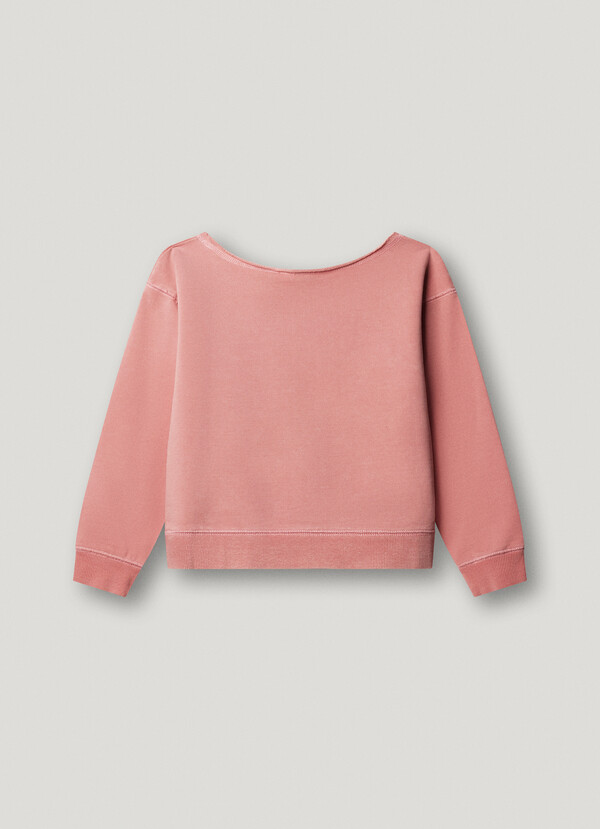 RELAXED FIT CREW NECK SWEATSHIRT