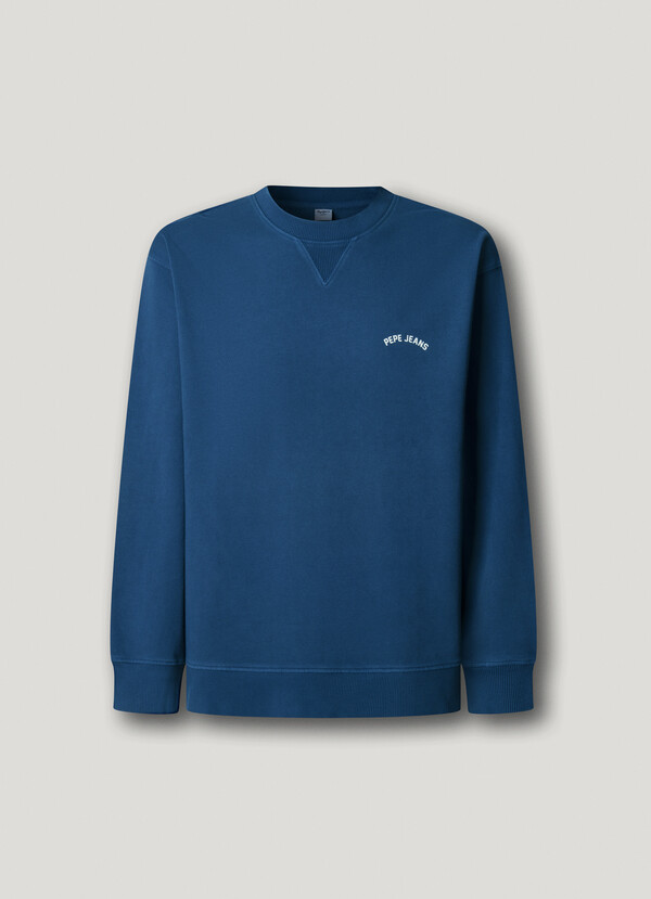 CREW NECK CASUAL FIT SWEATSHIRT