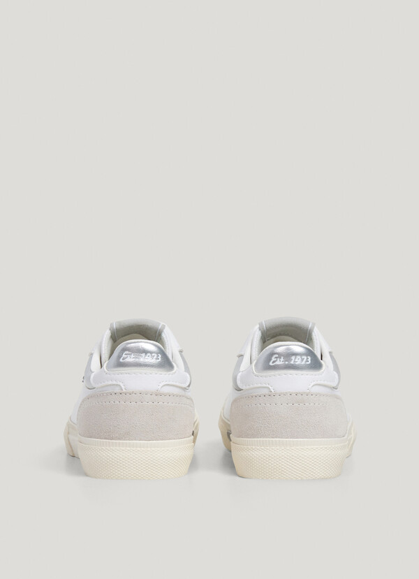 CLASSIC TRAINERS WITH SUEDE DETAILS