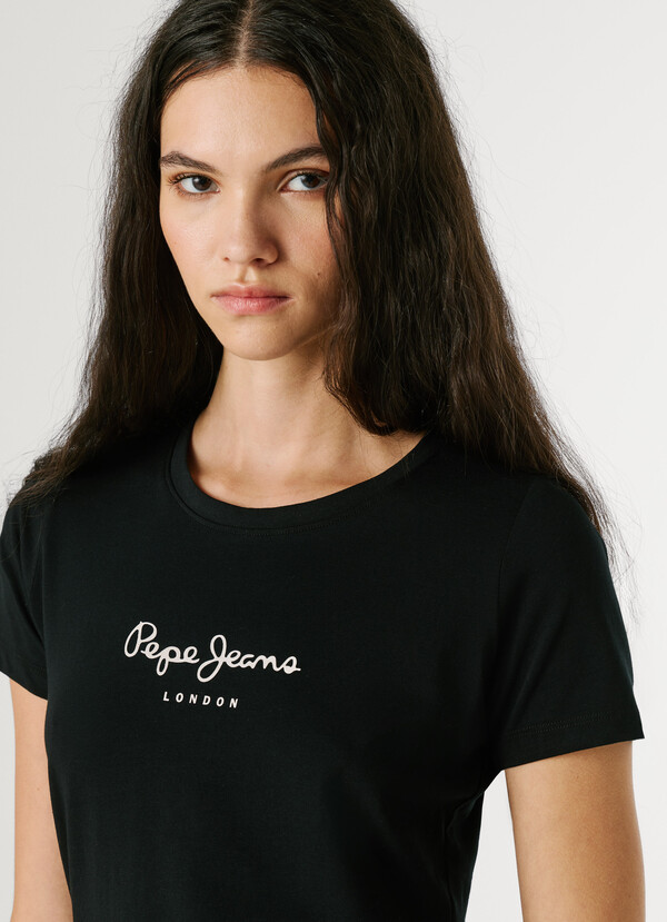 SLIM FIT LOGO PRINT T-SHIRT