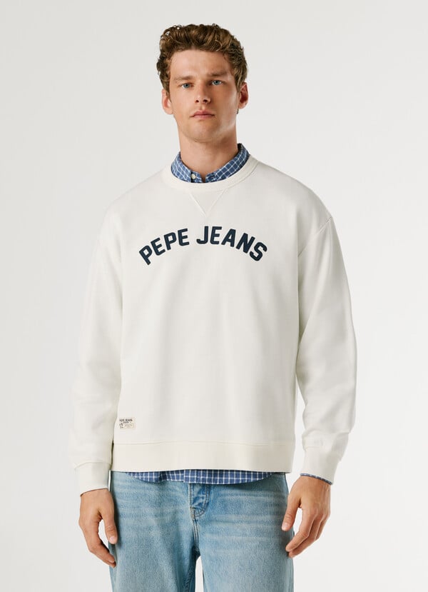 CREW NECK LOGO SWEATSHIRT