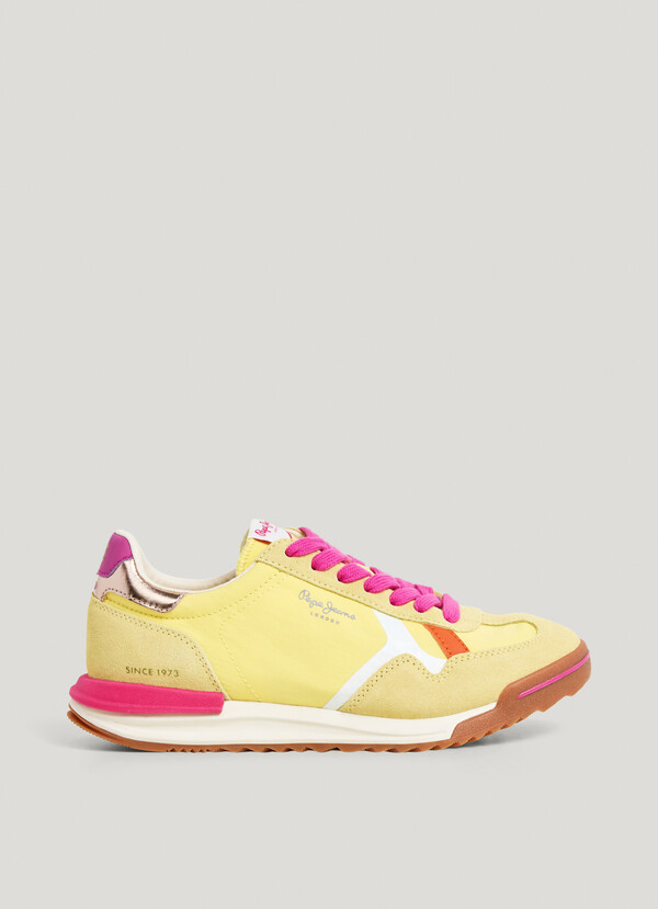 MARVIN - SNEAKERS RETRO WILDLEDER 