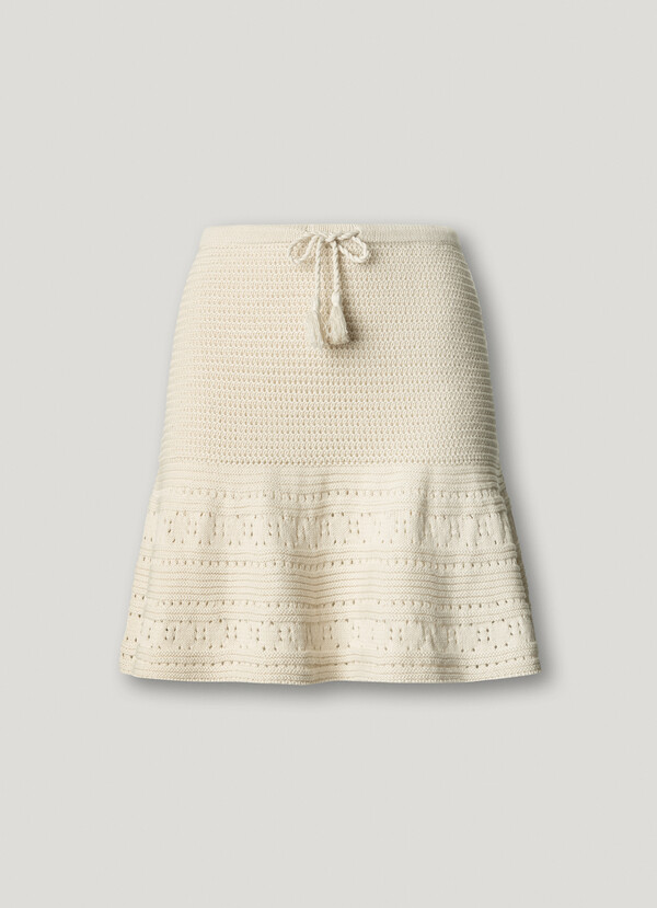 CROCHET MINI SKIRT