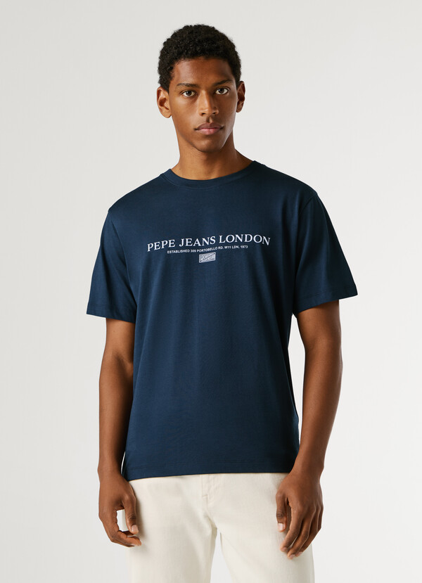 REGULAR FIT LOGO PRINT T-SHIRT
