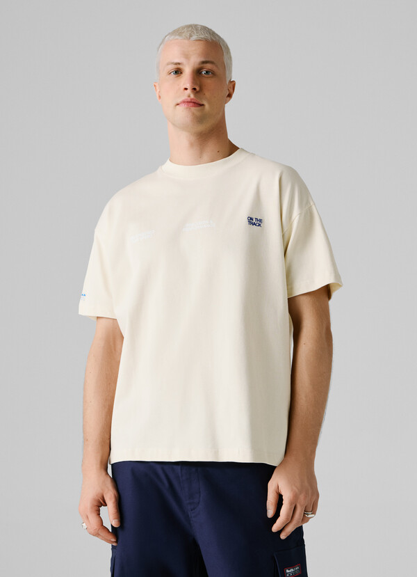 BACK PRINT LOOSE FIT T-SHIRT