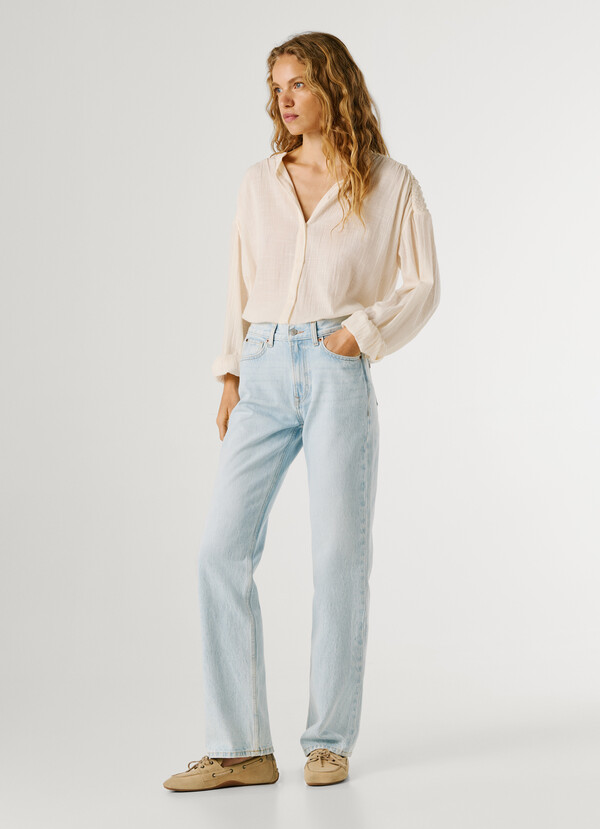 HIGH-RISE STRAIGHT FIT JEANS - ROBYN