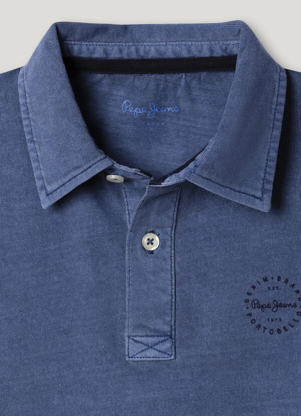 GARMENT DYED REGULAR FIT POLO