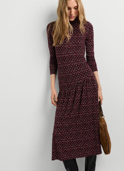 FLORAL PRINT MAXI DRESS